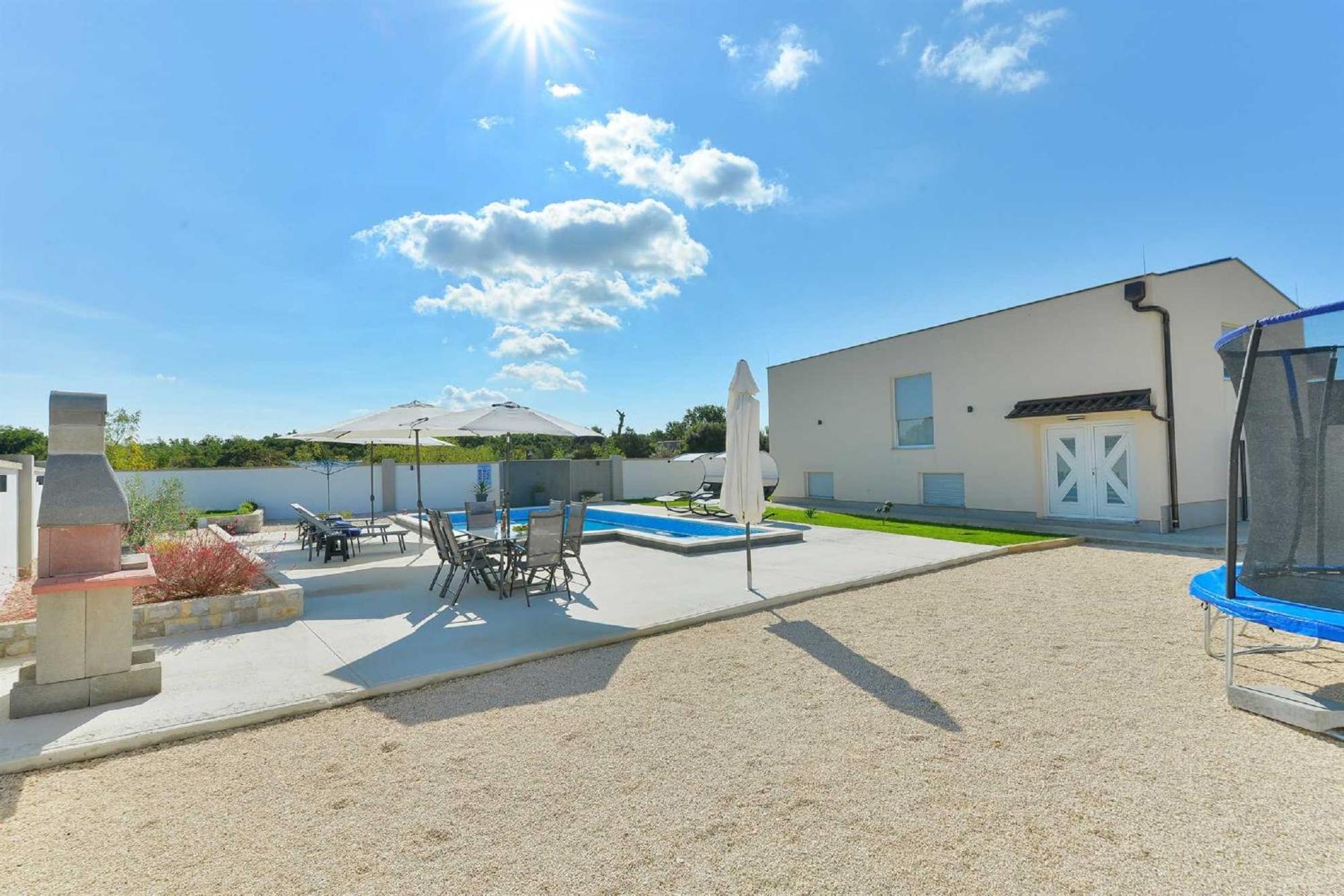 Villa Miranda With Pool Zaton  Eksteriør bilde