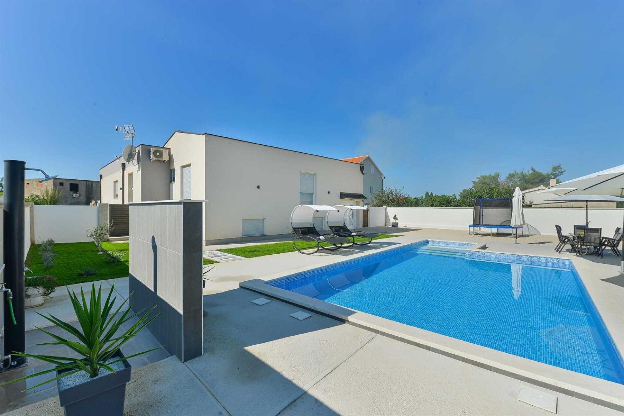 Villa Miranda With Pool Zaton  Eksteriør bilde